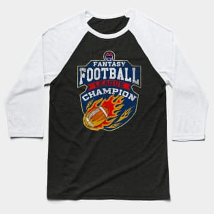 Fantasy Football League Champion Baseball T-Shirt